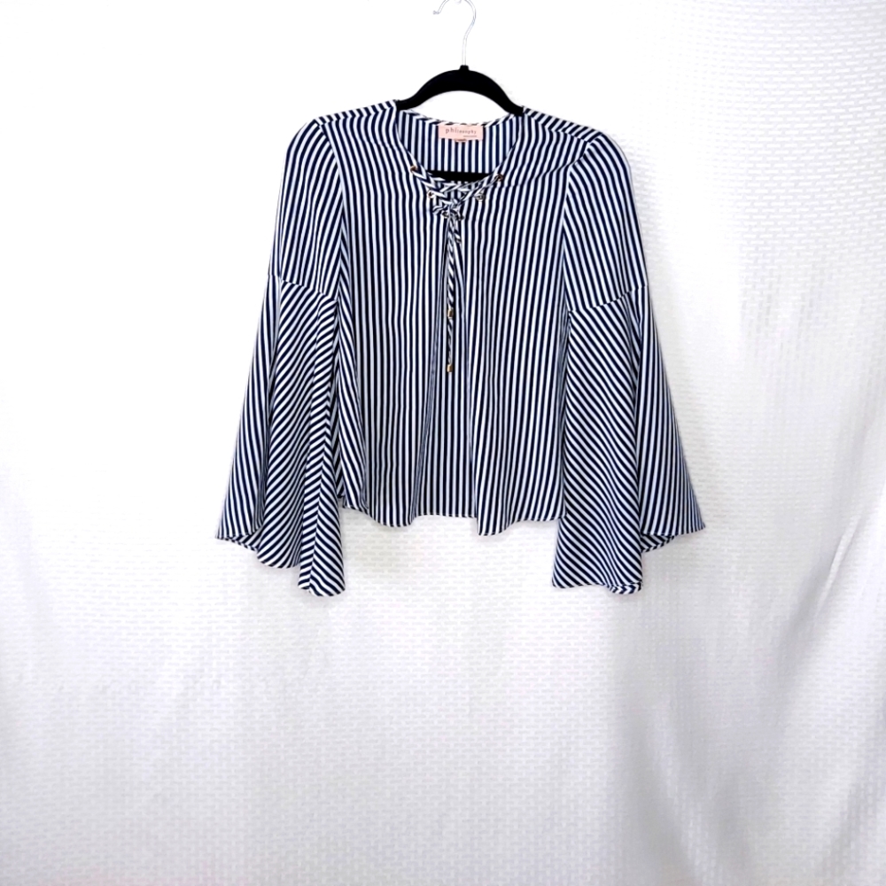 Philosophy women's Stripe Blouse